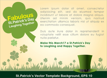 Abstrackt of St.Patrickのイラスト素材