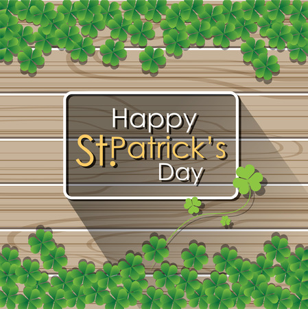 Abstrackt of St.Patrickのイラスト素材