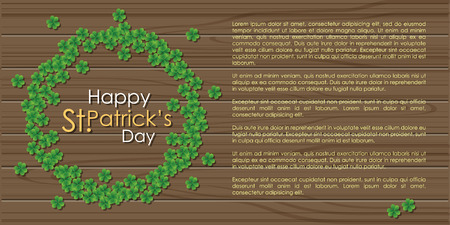 Abstrackt of St.Patrickのイラスト素材