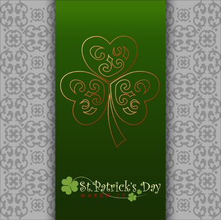 Abstrackt of St.Patrick\'s Day, Background Design, Illustrationのイラスト素材