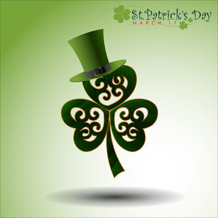 Abstrackt of St.Patrick\'s Day, Background Design, Illustrationのイラスト素材