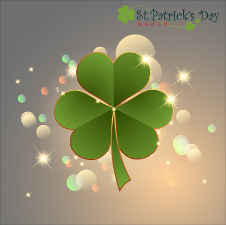Abstrackt of St.Patrick\'s Day, Background Design, Illustrationのイラスト素材
