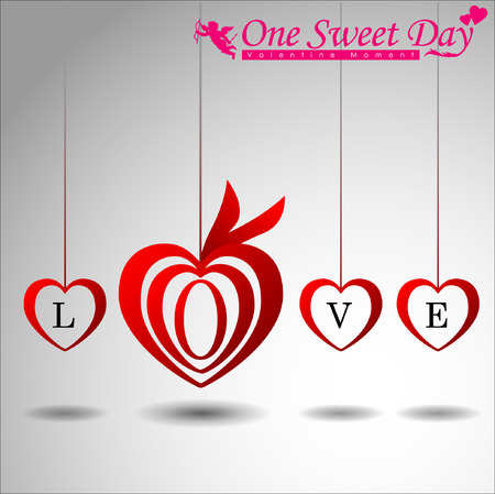 Abstract background of Valentine\'s day. Background Template. Illustrationのイラスト素材