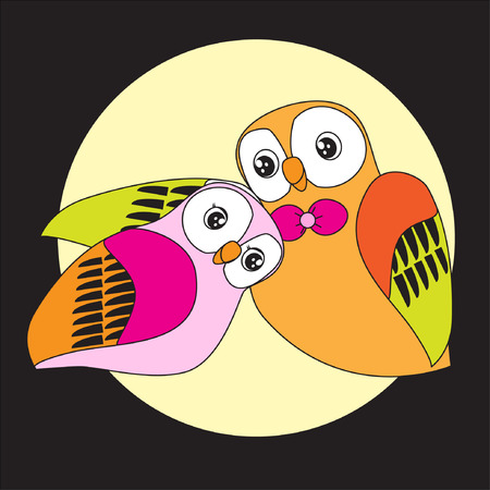 Nursing Animal Cartoon.Illustration, EPS 10のイラスト素材
