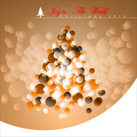 Abstract Christmas Background. Christmas Tree Concept. Illustrationのイラスト素材