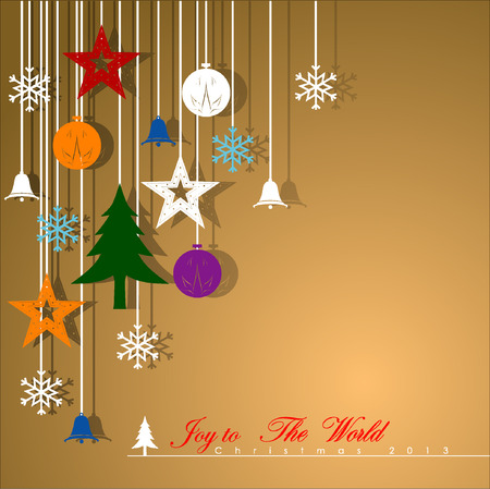 Abstract Christmas Background.Illustration, EPS 10.のイラスト素材