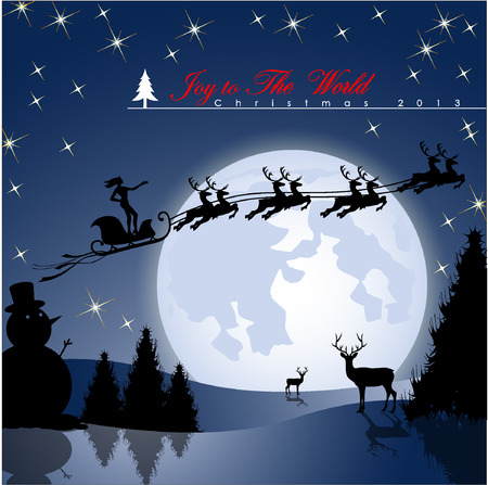 Abstract Christmas Background.Illustration, EPS 10.のイラスト素材