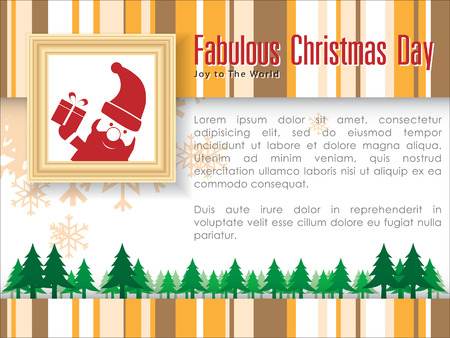 Abstract Christmas Background. Illustration, EPS 10のイラスト素材