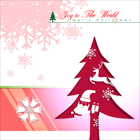 Abstract Christmas Background. Christmas Tree Concept. Illustration, EPS 10のイラスト素材