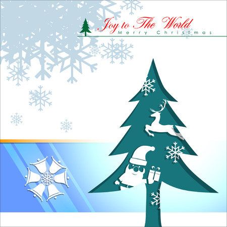 Abstract Christmas Background. Christmas Tree Concept. Illustration, EPS 10のイラスト素材