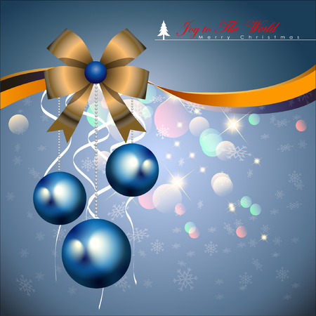 Abstract Christmas Background. Christmas Ball Concept. Illustration, EPS 10のイラスト素材