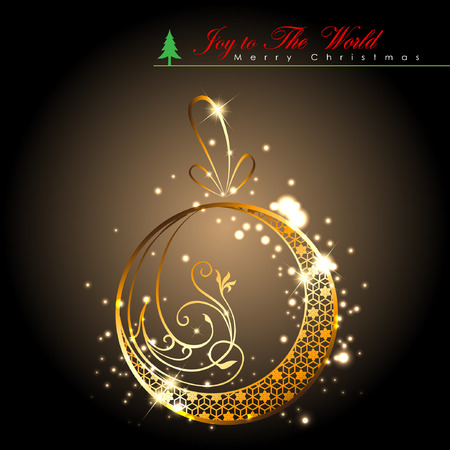 Abstract Christmas Background. Christmas Ball Concept. Illustration, EPS 10のイラスト素材