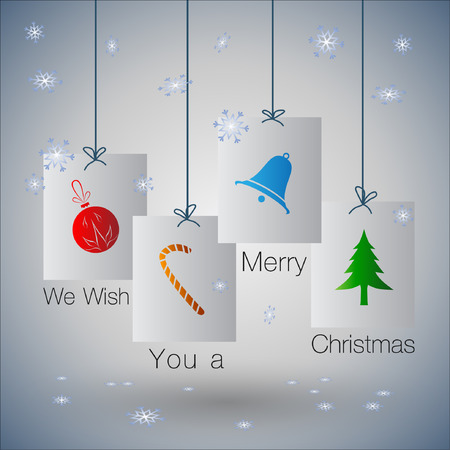 Abstract Christmas Background. Illustration, EPS 10のイラスト素材