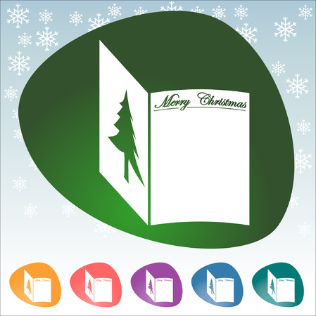 Astract of Christmas, Icon Concept, illustration eps 10のイラスト素材