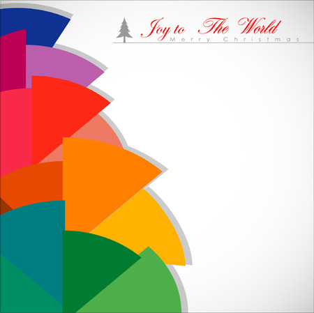 Abstract Christmas Background. Christmas Tree Concept. Illustration, EPS 10のイラスト素材