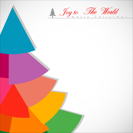Abstract Christmas Background. Christmas Tree Concept. Illustration, EPS 10のイラスト素材