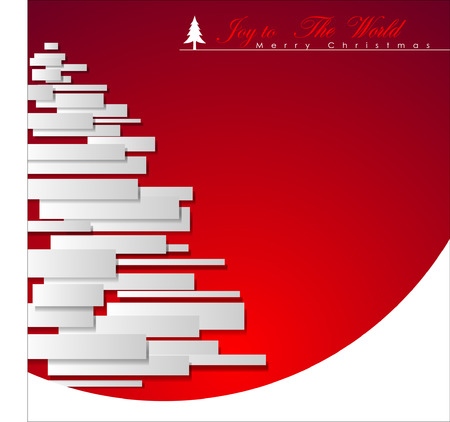 Abstract Christmas Background. Christmas Tree Concept. Illustration, EPS 10のイラスト素材