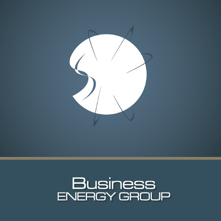 Abstract Icon template. ECO and Energy Concept. Illustration, EPS 10のイラスト素材