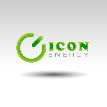 Abstract Icon template. ECO and Energy Concept. Illustration, EPS 10のイラスト素材