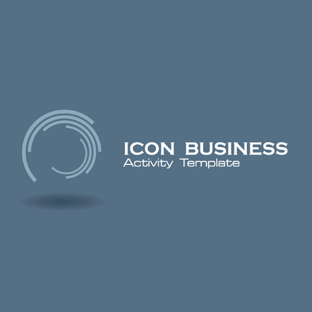 Abstract Icon template. Marketing and organize activity icon.Illustration, EPS 10のイラスト素材