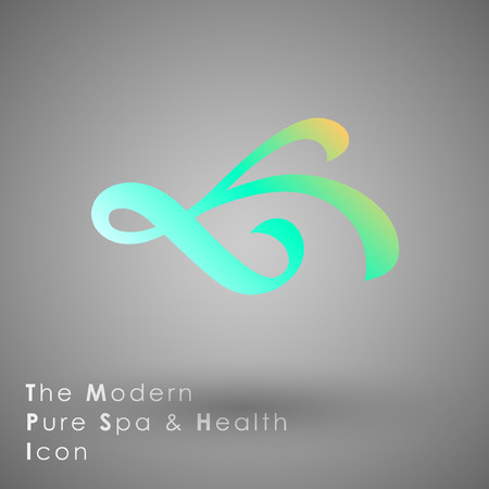 Abstract Icon template.Hotel and Resort Concept. Illustration, EPS 10のイラスト素材
