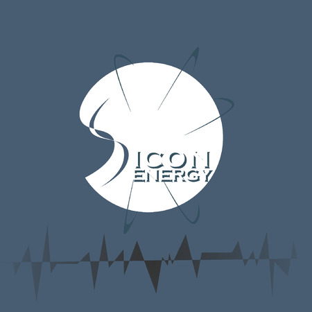 Abstract Icon template. ECO and Energy Concept. Illustration, EPS 10のイラスト素材