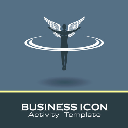 Abstract Icon template. Marketing and organize activity icon.Illustration, EPS 10のイラスト素材