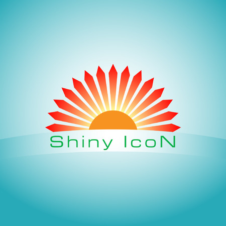 Abstract Icon template.Hotel and Resort Concept. Illustration, EPS 10のイラスト素材