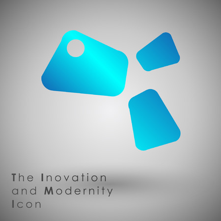 Abstract Icon template.Business and Inovaion Concept. Illustration, EPS 10のイラスト素材