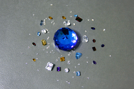 The Difference of Colorful Gemの写真素材