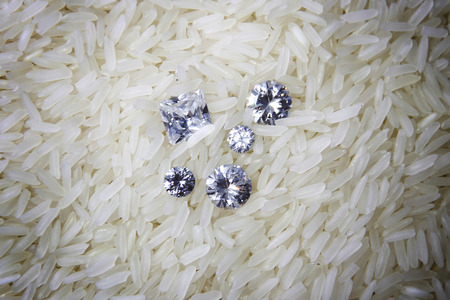 The Difference of Colorful Gemの写真素材