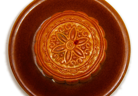 Mooncake, Chinese mid autumn festival food. Dessert Concept.の写真素材