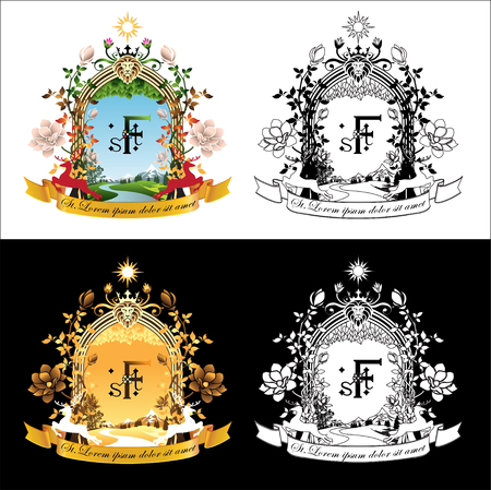 Vector of Natural Essential Product Seal. Icon or Sign Concept. Vector and illustration, EPS 10.のイラスト素材