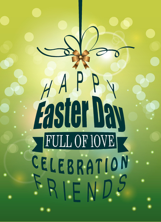 Abstract of Easter eggs. Banner and Background Template. Vector and Illustration, EPS 10のイラスト素材