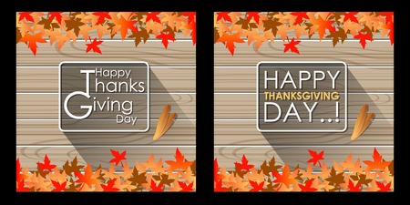 Abstract of Happy Thanksgiving Day. Vector background. Illustration, EPS 10. のイラスト素材