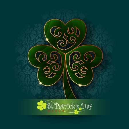 Abstrackt of St.Patrick's Day Background. Vector and Illustration, EPS 10.のイラスト素材