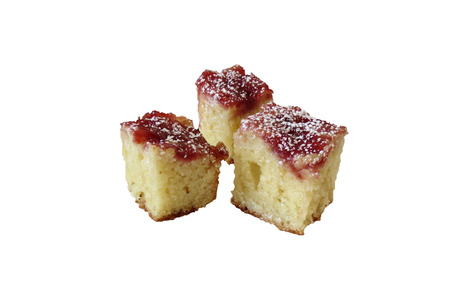 Three piece of cakeの写真素材