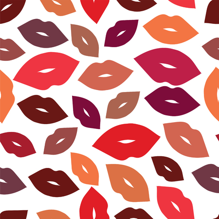 Other popular shades of lipstick patternのイラスト素材