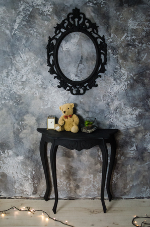 Female dressing table in the Gothic styleの写真素材