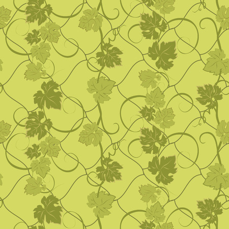 Seamless texture with vines.のイラスト素材