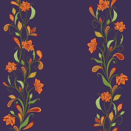 Background in ethnic traditional style.のイラスト素材