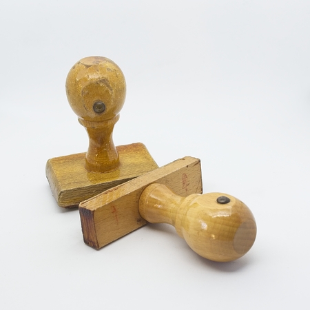 Shot to some wooden satamping tools
