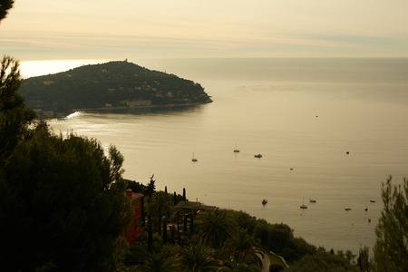 Bay of Nice, Franceの写真素材