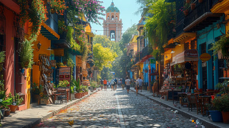 Street in Ho Chi Minh City, Vietnamの素材