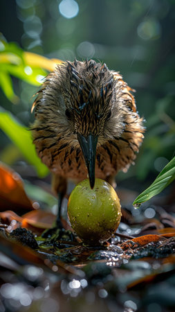 Black-crested Nightingale (Nycticorax nycticorax) in the natureの素材