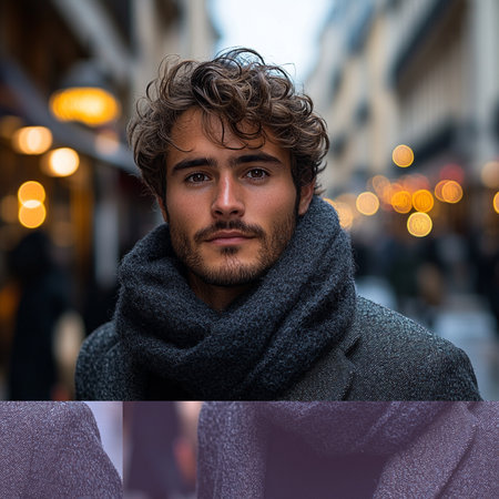 Portrait of a medieval warrior in armor. Fantasy, fantasy, history.の素材