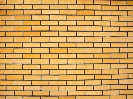 Yellow brick wall      の写真素材