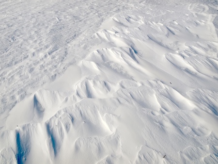 Snow desertの写真素材