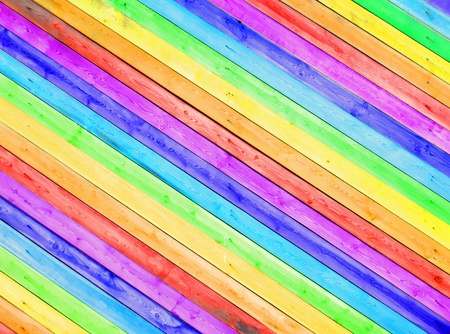 Colored wooden backgroundの写真素材
