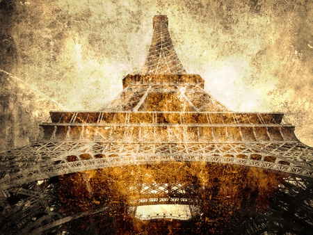Paris symbol- Eiffel tour     の写真素材